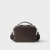 Prada Brique Medium Saffiano Leather Bag