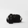 Prada Brique Re-Nylon and Saffiano Leather Bag