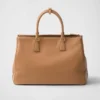 Prada Buckle Extra-Large Leather Bag