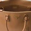 Prada Buckle Extra-Large Leather Bag