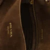 Prada Carry Medium Suede Tote Bag