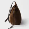 Prada Carry Medium Suede Tote Bag