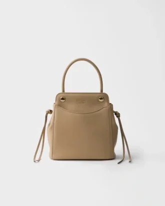 Prada Carry Mini Leather Handbag