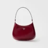 Prada Cleo Brushed Leather Shoulder Bag