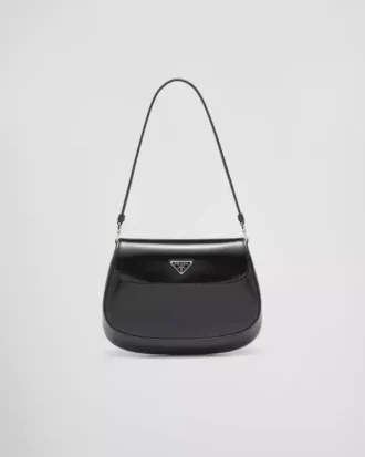 prada cleo small brushed leather shoulder bag with flap 1 330x413 - Prada Cleo Small Brushed Leather Shoulder Bag with Flap