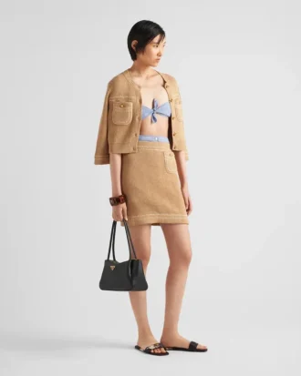 Prada Darling Medium Leather Shoulder Bag