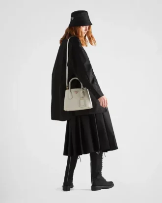 Prada Double Small Saffiano Leather Bag