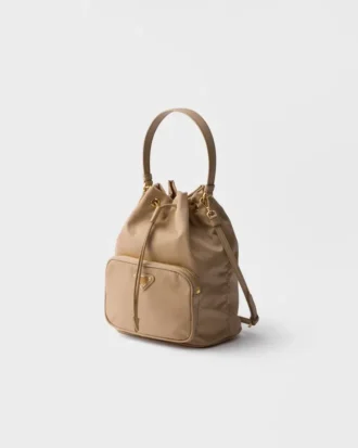 Prada Duet Re-Nylon Bucket Bag