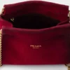 Prada EnchaîNa Mini Suede Bag