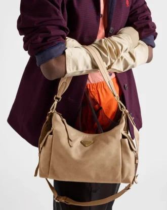 Prada Explore Large Nappa Leather Bag