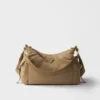 Prada Explore Large Re-Nylon and Leather Bag