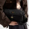 Prada Explore Large Re-Nylon Shoulder Bag with Flap