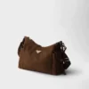 Prada Explore Large Suede Bag
