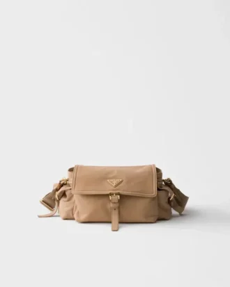 Prada Explore Medium Nappa Leather Shoulder Bag with Flap