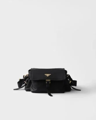 Prada Explore Medium Nappa Leather Shoulder Bag with Flap