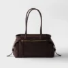Prada Explore Medium Nappa Leather Tote Bag