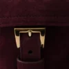 Prada Explore Medium Suede Shoulder Bag with Flap