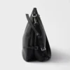 Prada Fold Large Leather Shoulder Bag