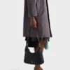 Prada Fold Large Leather Shoulder Bag