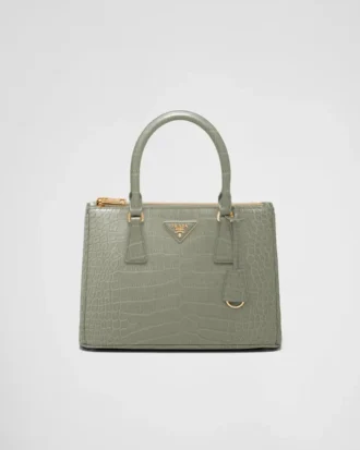 Prada Galleria Medium Crocodile Leather Bag