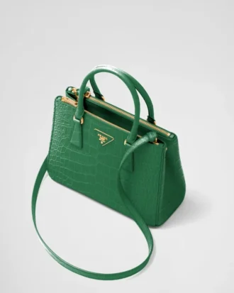 Prada Galleria Medium Crocodile Leather Bag