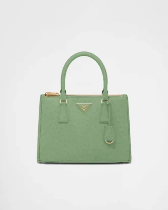 Prada Galleria Medium Ostrich Leather Bag
