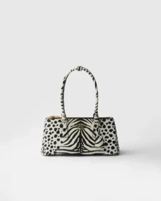 Prada Galleria Medium Printed Saffiano Leather Bag