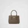 Prada Galleria Mini Crocodile Leather Bag