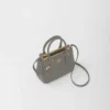 Prada Galleria Mini Ostrich Leather Bag