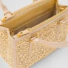 Prada Galleria Mini Satin Bag with Crystals