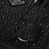 Prada Galleria Mini Satin Bag with Crystals