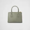Prada Galleria Small Crocodile Leather Bag