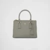 Prada Galleria Small Ostrich Leather Bag