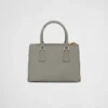 Prada Galleria Small Ostrich Leather Bag