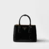 Prada Galleria Small Patent Saffiano Leather Bag