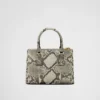Prada Galleria Small Python Leather Bag