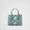Prada Galleria Small Python Leather Bag