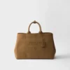 Prada Jardiniare Extra-Large Cotton Canvas Tote Bag
