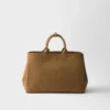 Prada Jardiniare Extra-Large Cotton Canvas Tote Bag