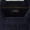 Prada Jardiniare Large Cotton Canvas Handbag