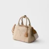 Prada Jardiniare Small Cotton Canvas Bag