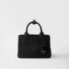 Prada Jardiniare Small Cotton Canvas Handbag