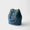 Prada Mariner Small Suede Bucket Bag