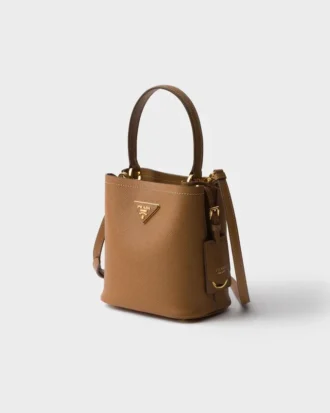 Prada Panier Mini Saffiano Leather Bag