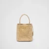 Prada Panier Satin Bag with Crystals
