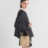 Prada Panier Satin Bag with Crystals