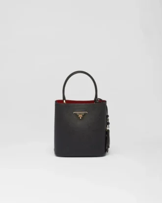Prada Panier Small Saffiano Leather Bag