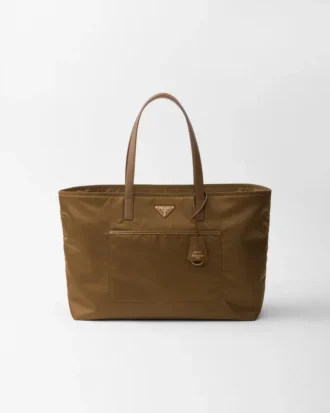 Prada Re-Edition 1978 Large Re-Nylon and Saffiano Leather Tote Bag