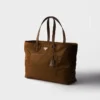 Prada Re-Edition 1978 Large Re-Nylon and Saffiano Leather Tote Bag