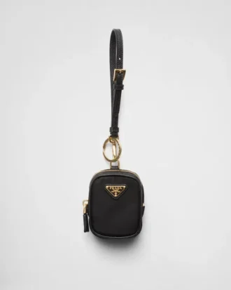 Prada Re-Edition 1978 Re-Nylon Mini-Pouch with Keychain